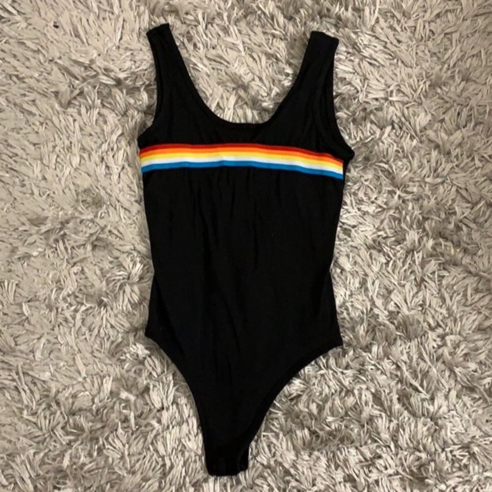 Rainbow bodysuit